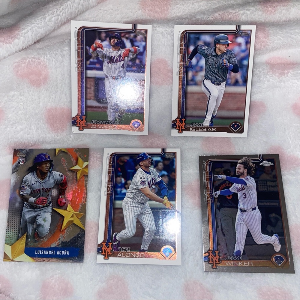 New York Mets baseball cards topps